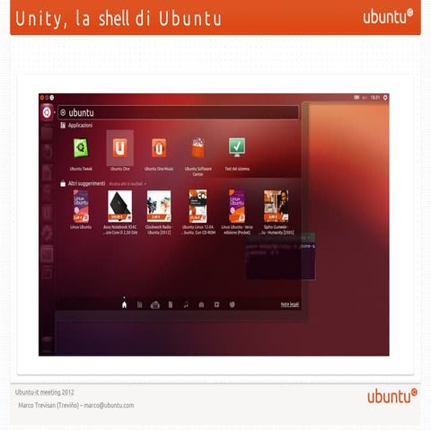 Unity: la shell di ubuntu
