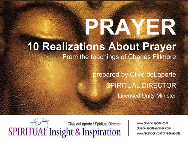 10 Realizations About Prayer