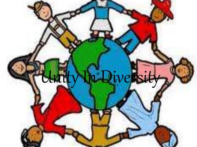 Unity in diversity