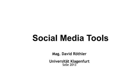 Uni ue instrumente_online_kommunikation_sose2013_klagenfurt
