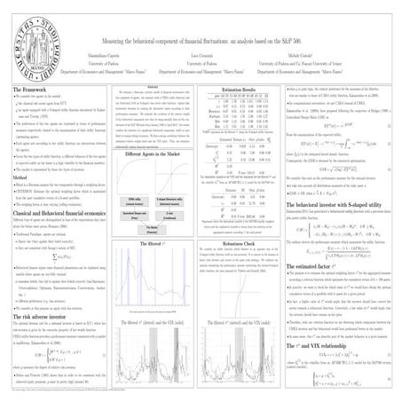 Measuring the behavioral component of  financial fluctuation: an analysis bas...