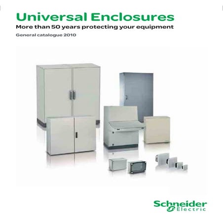 Universal enclosures Catalogue 2010