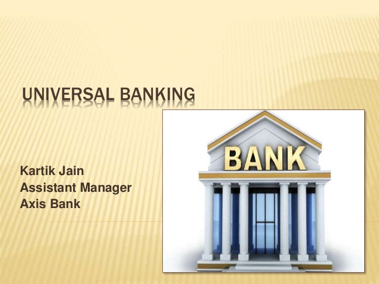 Universal banking