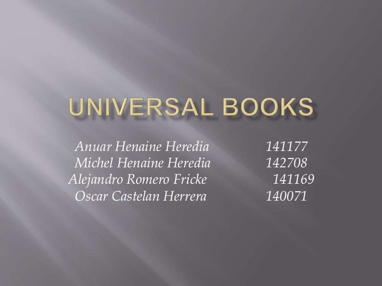 Universal books