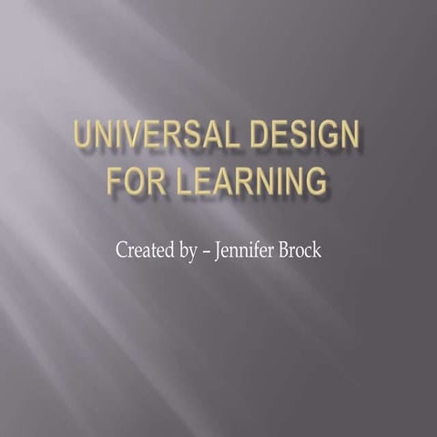 Universal design 