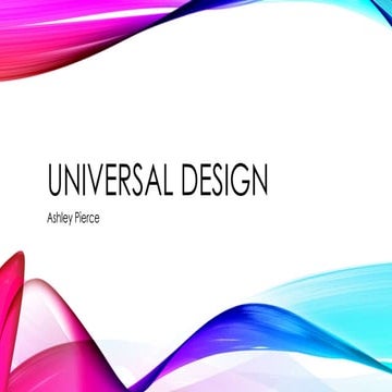 Universal design