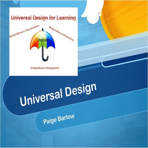 Universal design