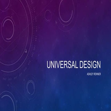 Universal design