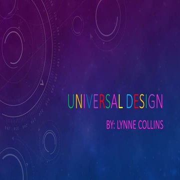 Universal design presentation 2.3