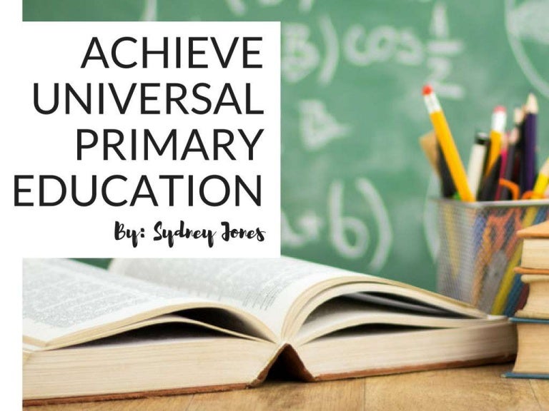 Universal Education for Children