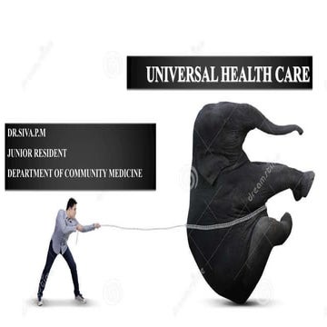 Universal health care
