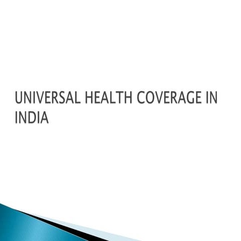 Universal health coverage final