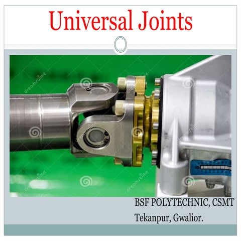 Basic Types of Mechanical Joints - A Short Introduction | PDF