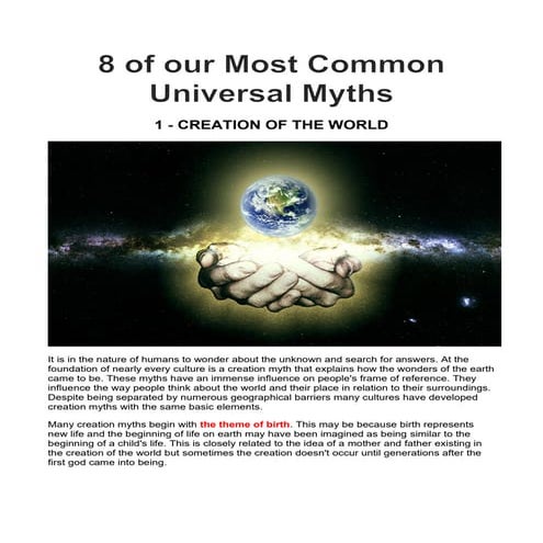 Universal myths