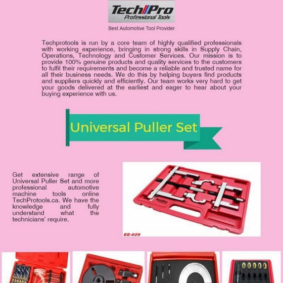 Tech Pro Professional Auto Tools presentations