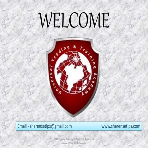 Universal trading & training academy - Share Market Investors Education