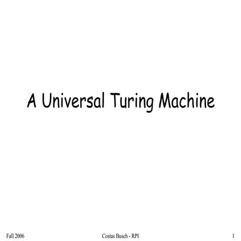 Universal_Turing_Machine_Formal_Language.ppt