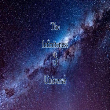 Infiniteness of the Universe