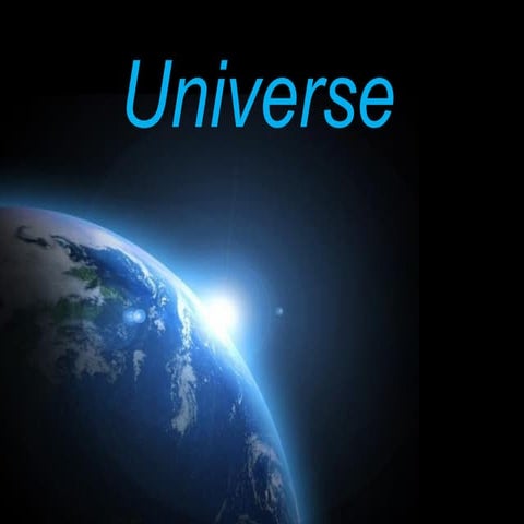 Universe for high school students