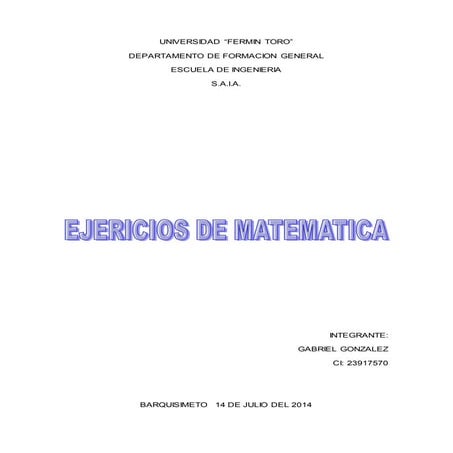 matematicas