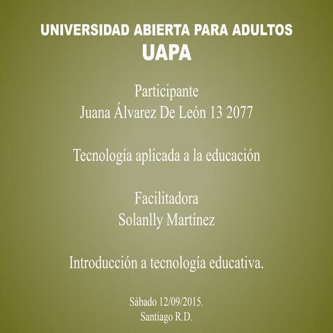 Universidad Abierta Para Adultos