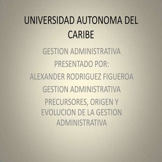 Universidad autonoma del caribe