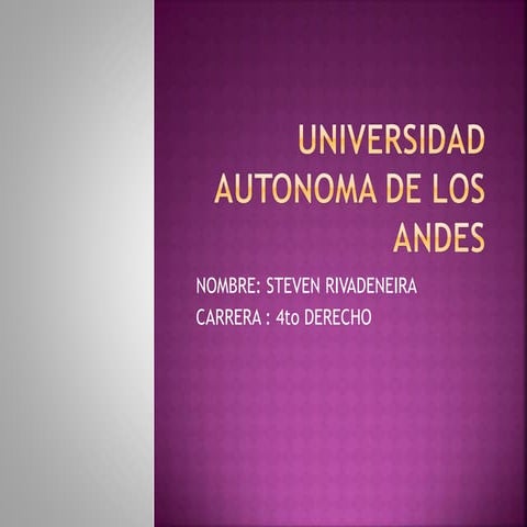 Universidad autonoma de los andes steven rivadeneira