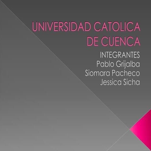 Universidad catolica de cuenca