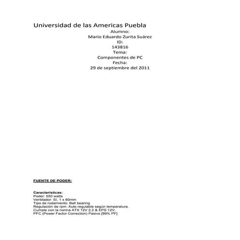 Universidad de las americas puebla