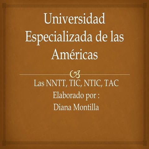 Universidad especializada de las américasppt [recuperado]