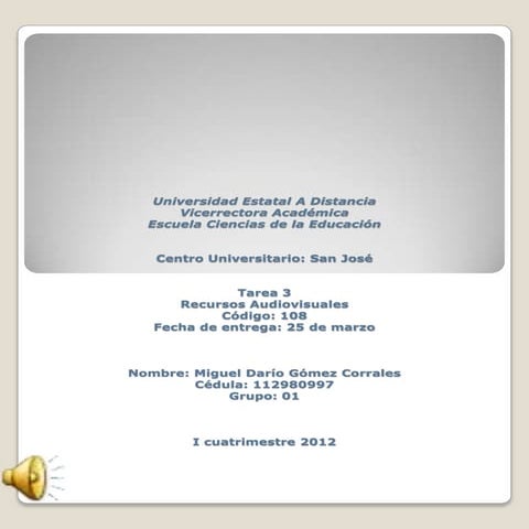 Universidad estatal a distancia tarea 3