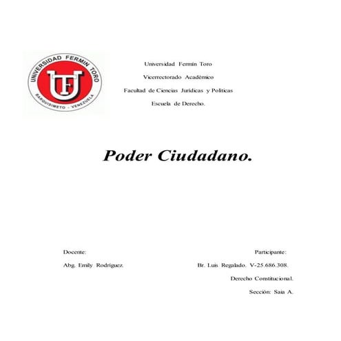 poder ciudadano