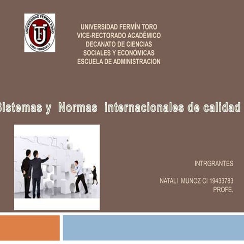 Universidad fermín toro modelo gerencial