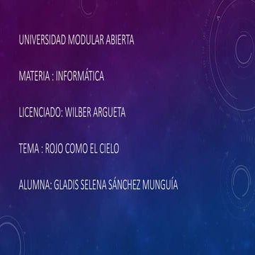 Universidad modular abierta sel