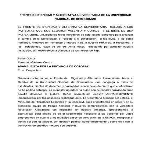 Universidad nacional chimborazo