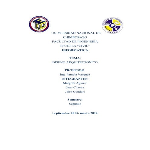 dieño arquitectonico
