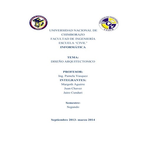 diseño arquitectonico