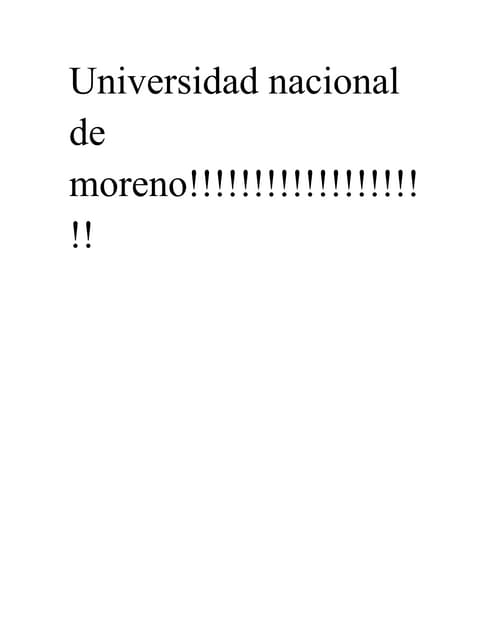 Universidad nacional de moreno inte...