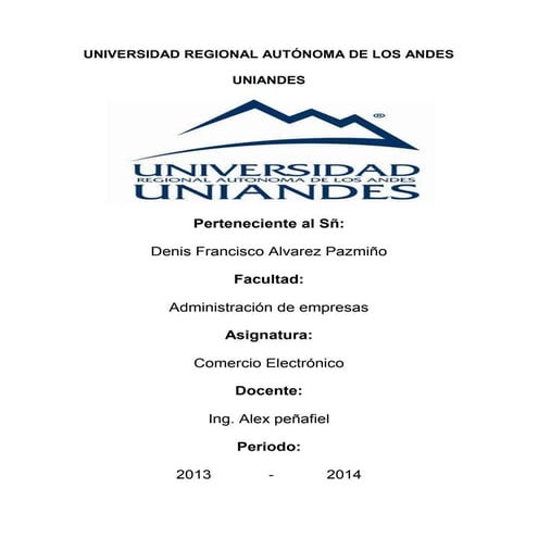 Comercio Electronio (portafolio 2do parcial)