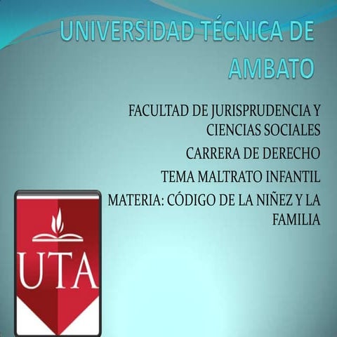 Universidad técnica de ambato