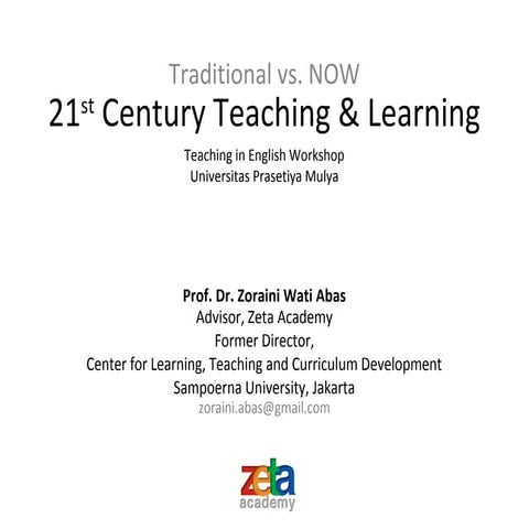 21st Century Teaching and Learning