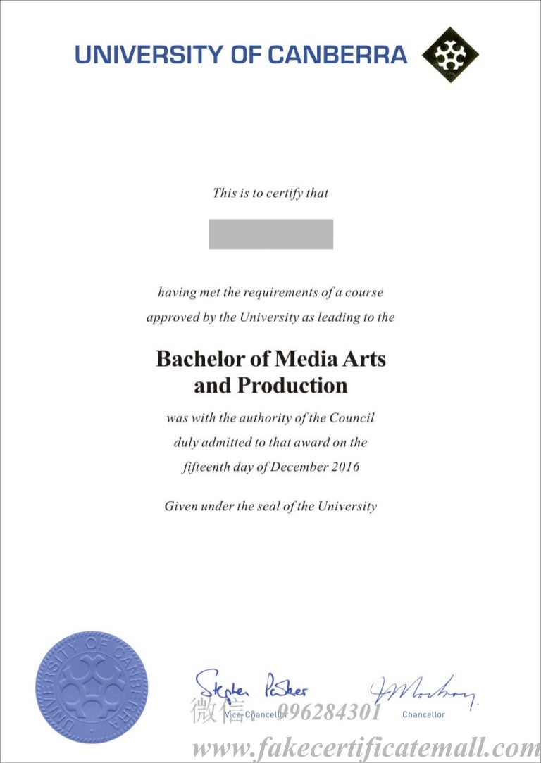 University of canberra diploma/UC degree