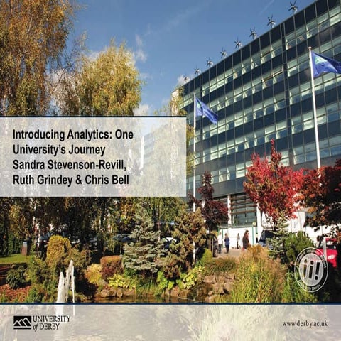 TLC2016 - Learning Analytics - One Universities Journey  