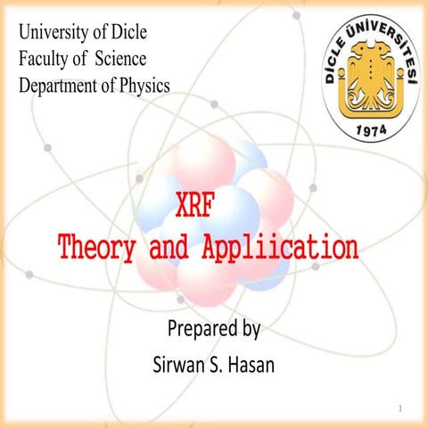XRF Theory and Application
