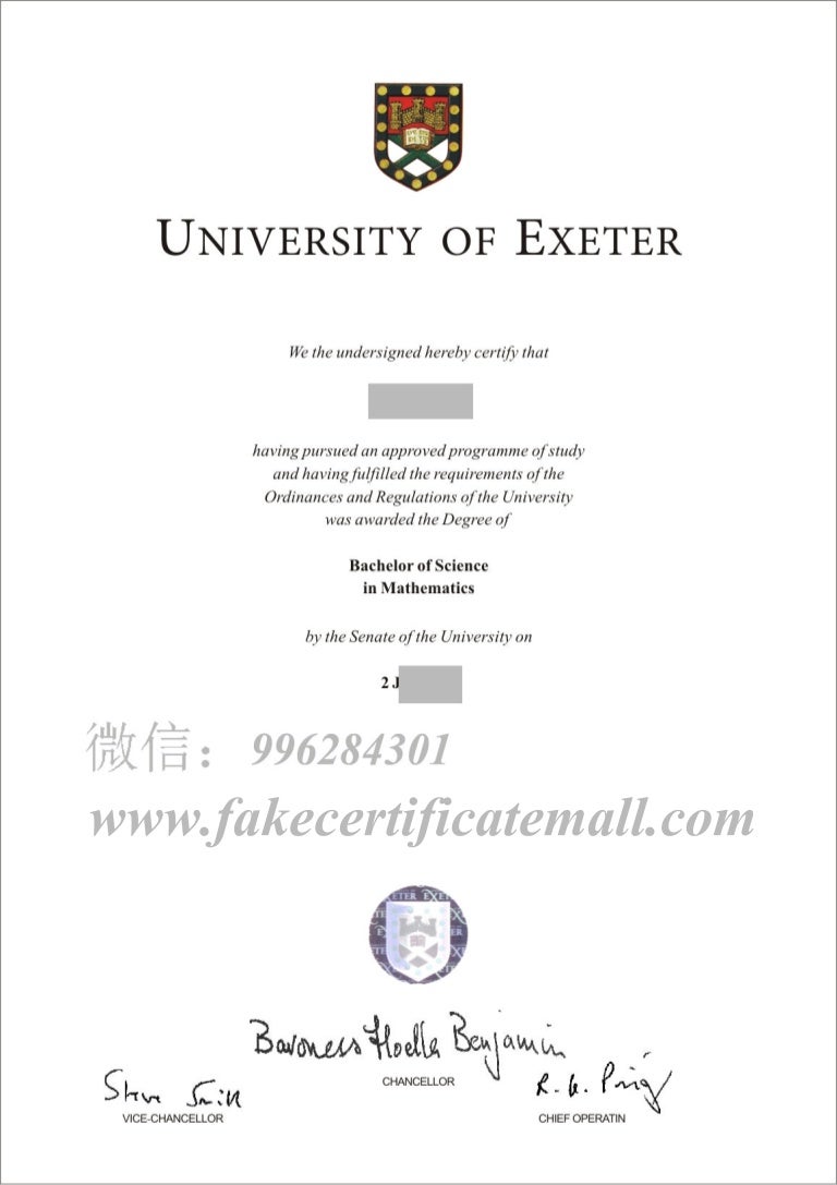 University of exeter degree exeter fake diploma