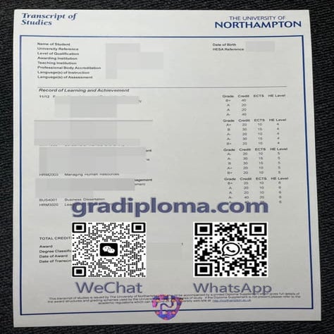 University of Northampton transcript.pdf