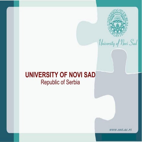 REFLESS project partners: University of Novi Sad