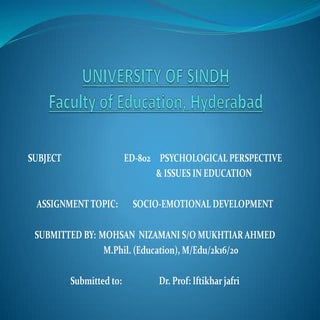 University of sindh