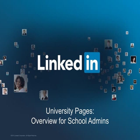 University pages overview