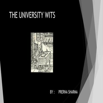 University wits